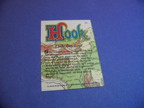 Hook Movie Trading Card #71 1991 - Picture 2 of 2
