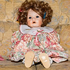 Künstlerpuppe Zapf Colette ca. 50cm