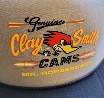 Clay Smith Cams MR HORSEPOWER vtg style TRUCKER HAT snapback Hot