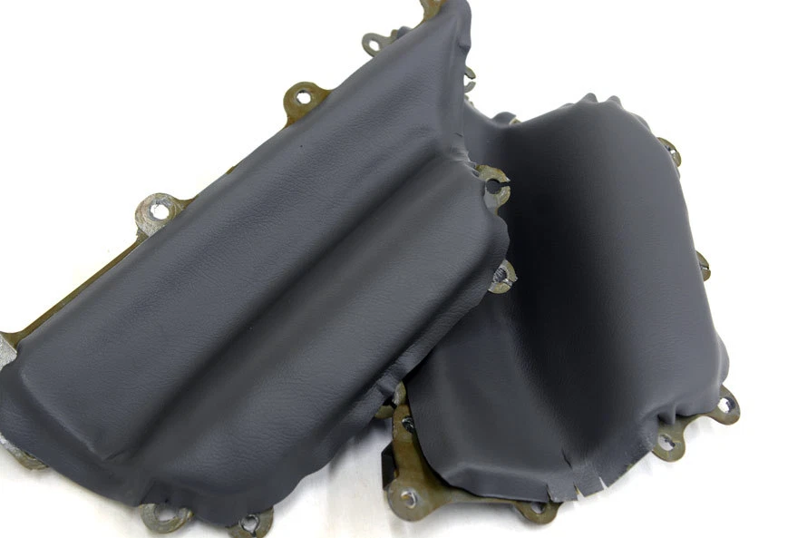 Compatível com 05-15 Toyota Tacoma painel de porta de couro sintético apoio de braço cinza escuro - Imagem 2 de 2