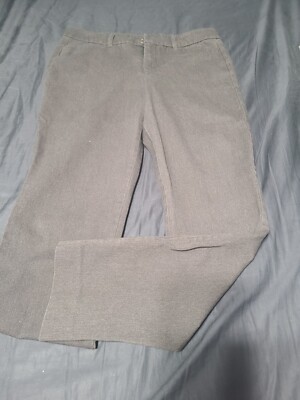 Old Navy 6  Pixie High Rise Secret Slim Pockets Dress Pants missing the button 