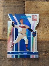 Bob Feller 2004 Donruss Elite Extra Edition Turn of the Century #208 SSP 12/16