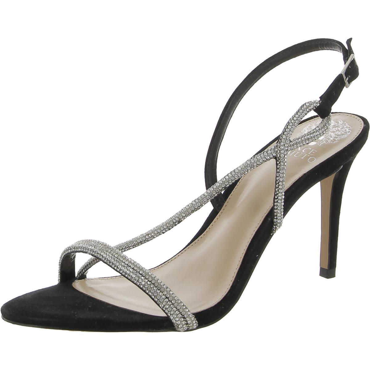 Vince Camuto Женские босоножки Luanna со стразами на каблуке BHFO 9625