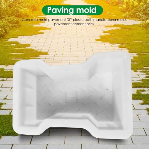 Garden Pavement Mould Manually Paving Cement Brick Concrete Mold DIY