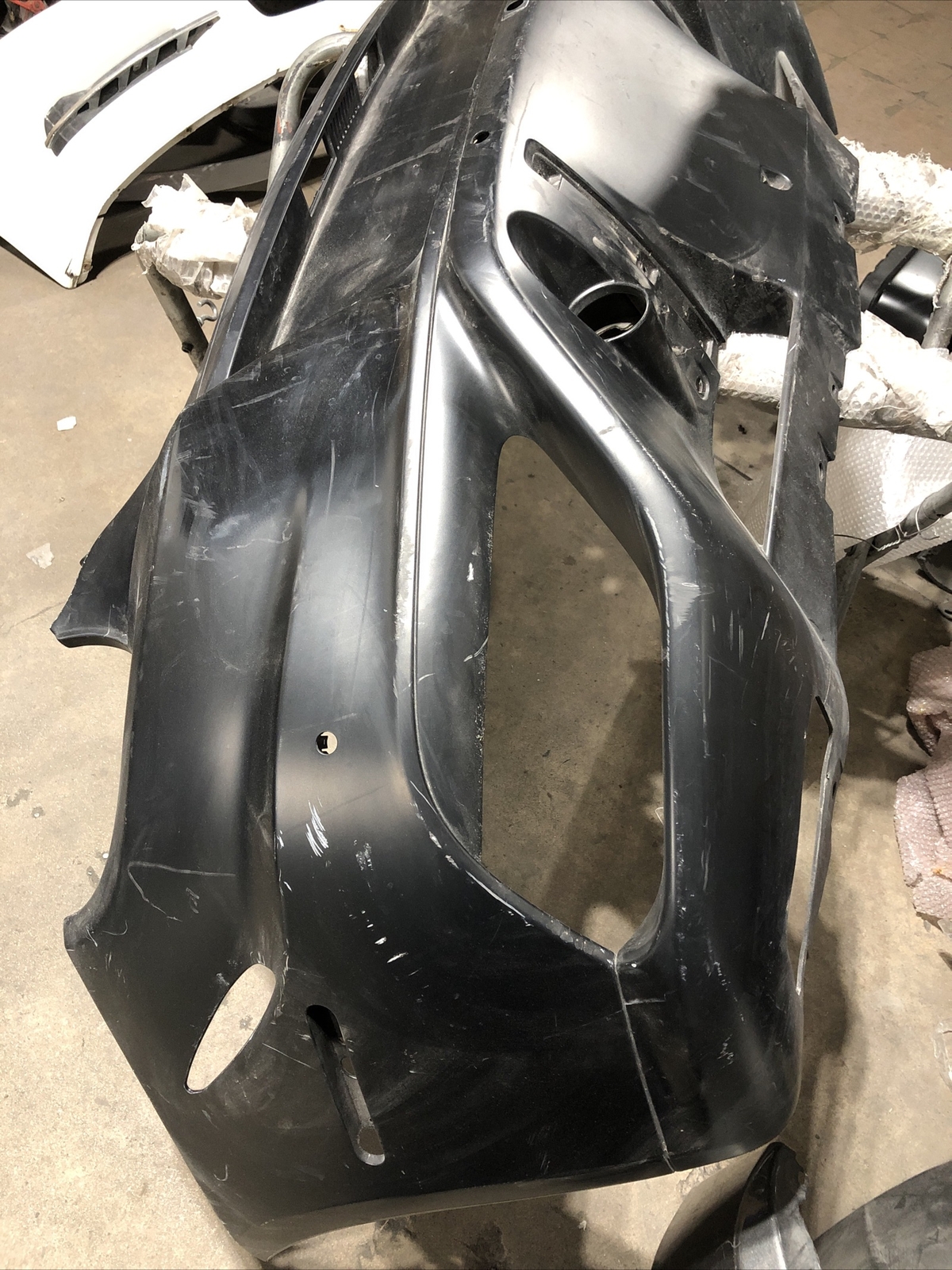 2011-16 FERRARI FF REAR BUMPER COVER W/SENSOR HOLES 84539210 OE MISSING A SENSOR