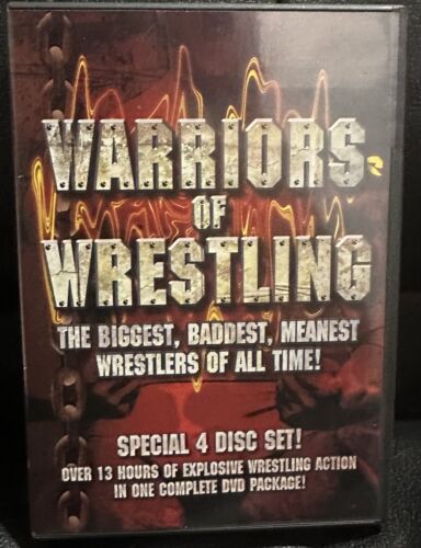 Warriors of Wrestling (DVD, 2005) Rare OOP HTF - Photo 1/5