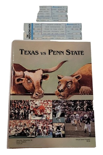 1974 Stanford at Penn State College Football Program 9/14/74 | eBay