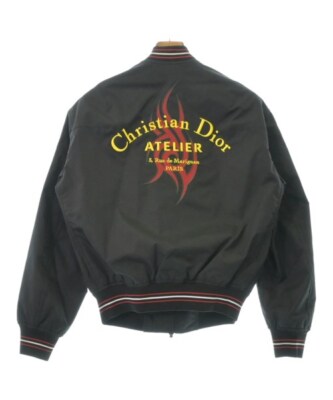 Dior Homme Varsity Jacket BlackxRedxYellow etc. 44(Approx. S Dior Homme Varsity Jacket BlackxRedxYellow etc. 44(Approx. S