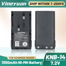 Batería Ni-MH de 1 pieza 1300 mAh KNB-14 KNB-15A para TK-260 TK-270 TK-272 TK-360 TK-2100