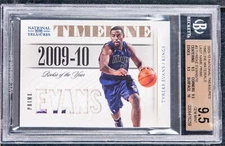 2009-10 National Treasures timeline name Prime Tyreke Evans bgs 9. 5 rookie 9/10