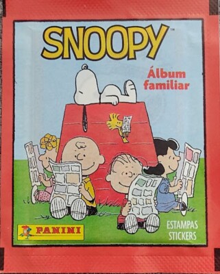 Italy 2024 Panini Snoopy Peanuts Sticker Pack