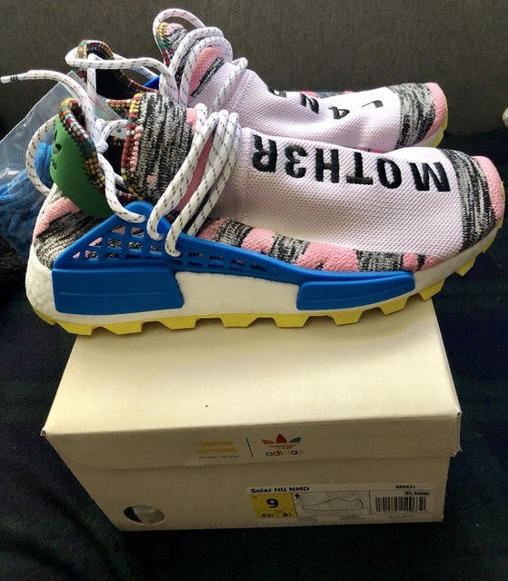 Adidas Pharrell Williams SOLARHU NMD Motherland Pink Solar Pack Camo size 9 | eBay