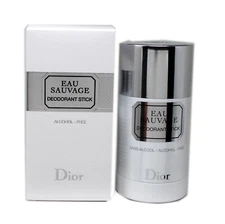DIOR EAU SAUVAGE DEODORANT STICK ALCOHOL-FREE 75 G/2.8 OZ. NIB