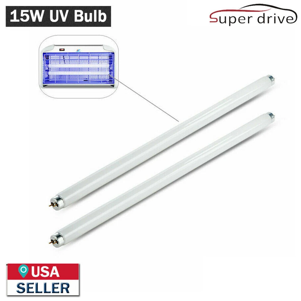 6/9/10/15/20W Replacement Bulb UV Tube Lamp Bug Zapper Light For Mosquito Killer - Image 3 of 4