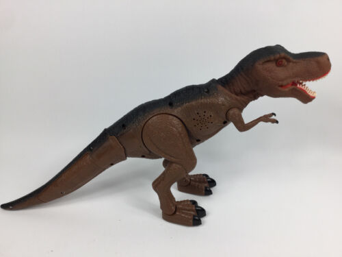 Dragon-I Toys T Rex Megasaurus Dinosaur 21" Long 12" High Roars & Eyes Light Up - Picture 5 of 8