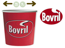 Bovril 76mm In-Cup Drinks Vending or Free Pour, hot Beefy drinks at its best..