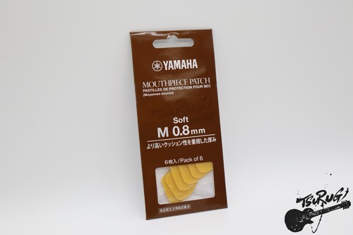 Yamaha MPPA3M8S Clarinet Saxophone Mouthpiece Patch M Size Soft 0.8mm 6 pieces - Picture 3 of 14