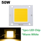 1pcs LED Chip COB Bulb Lights 50W Warm White DC 28-36V SMD For Floodlight Beads