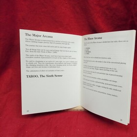 NES manual taboo the 6th sense with Arcana legend. Paper only no game