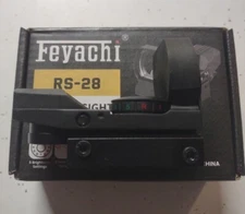 Feyachi rs-28 reflex sight red / green dot sight -W 5 Brightness Settings 20mm 