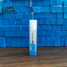1Pc 1/8" 3 Flute 37 Helix Carbide End Mill For Aluminum - ZRN Coated - USA