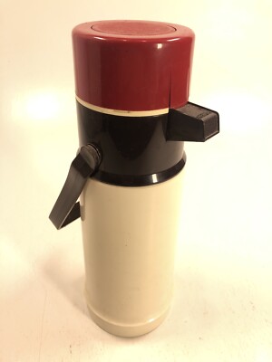 Vintage 2 Liter THERMOS 2645 - Touch Air Pump Tea Coffee Liquid Dispenser