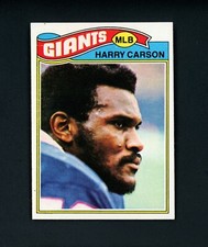 Harry Carson 1977 Topps RC (HOF) NY Giants #146 NM-MT+