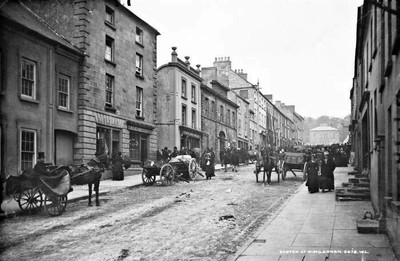 Scotch Street, Dungannon, Co. Tyrone c1900 Ireland OLD PHOTO