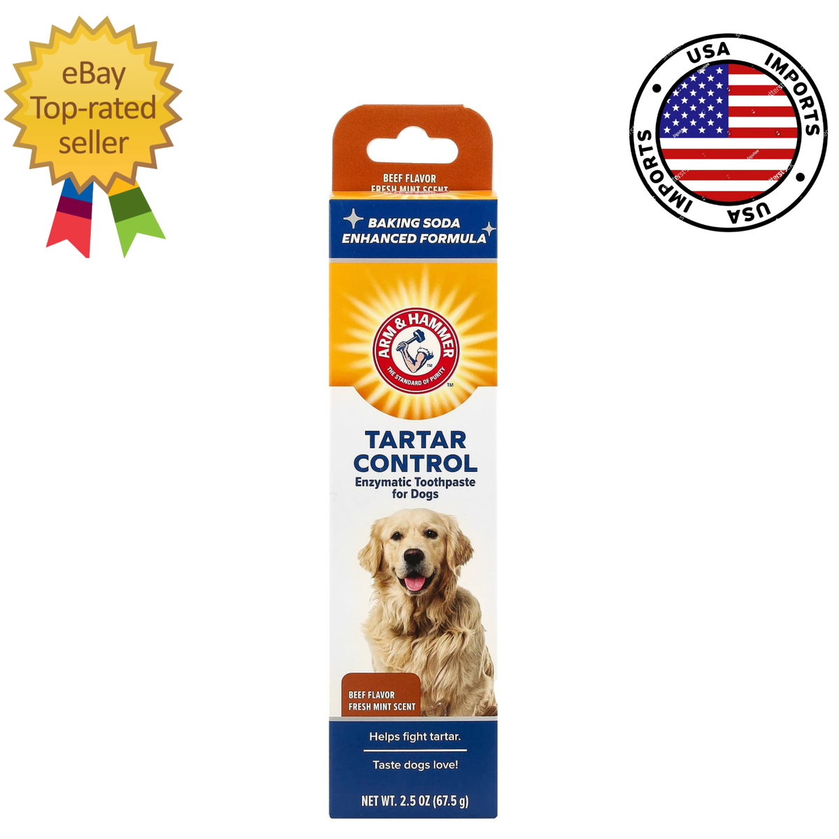Arm Hammer Tartar Control Enzymatic Toothpaste for Dogs Beef