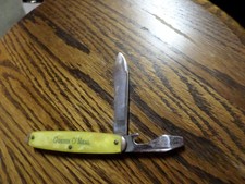 Vintage Y & B Cigars - 2 Blade Pocket Knife. Made in USA.