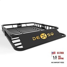Universal Roof Rack Basket, 200 Lbs Capacity Rooftop Cargo Carrier 46" x 36"