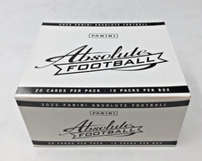 2022 PANINI Absolute  FOOTBALL Box 12 Factory Sealed Packs per box 20 Cards Per