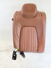 2017 - 2024 MASERATI GHIBLI FRONT RIGHT SIDE SEAT UPPER CUSHION ORANGE OEM
