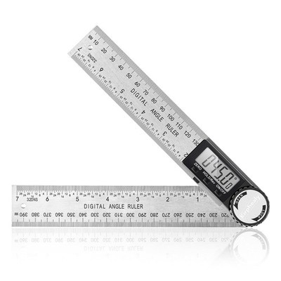 Digital Angle Finder Protractor, 7inch 200mm Angle Gauge Professional Measuri...