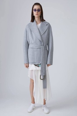 Acne Studios Jacket Lilo Cashmere Wool Belted Coat Oversized Small 32 Rrp £995