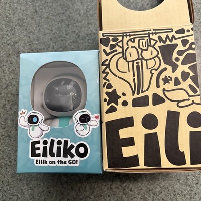 Eiliko Aquamarine: Interactive AI Robot Pendant for Emotional Connection