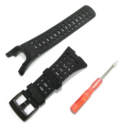 Black Rubber Watch Band Replacement Strap  For Suunto Ambit 3 Peak/Ambit 2 A