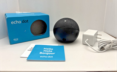 Amazon Echo Dot 5th Gen 2022 Release) Smart Speaker with Alexa in Box Pre-Owned