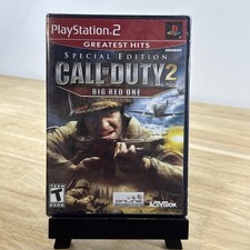 Call of Duty 2: Big Red One Sony PlayStation 2, 2005) PS2 Brand New Sealed