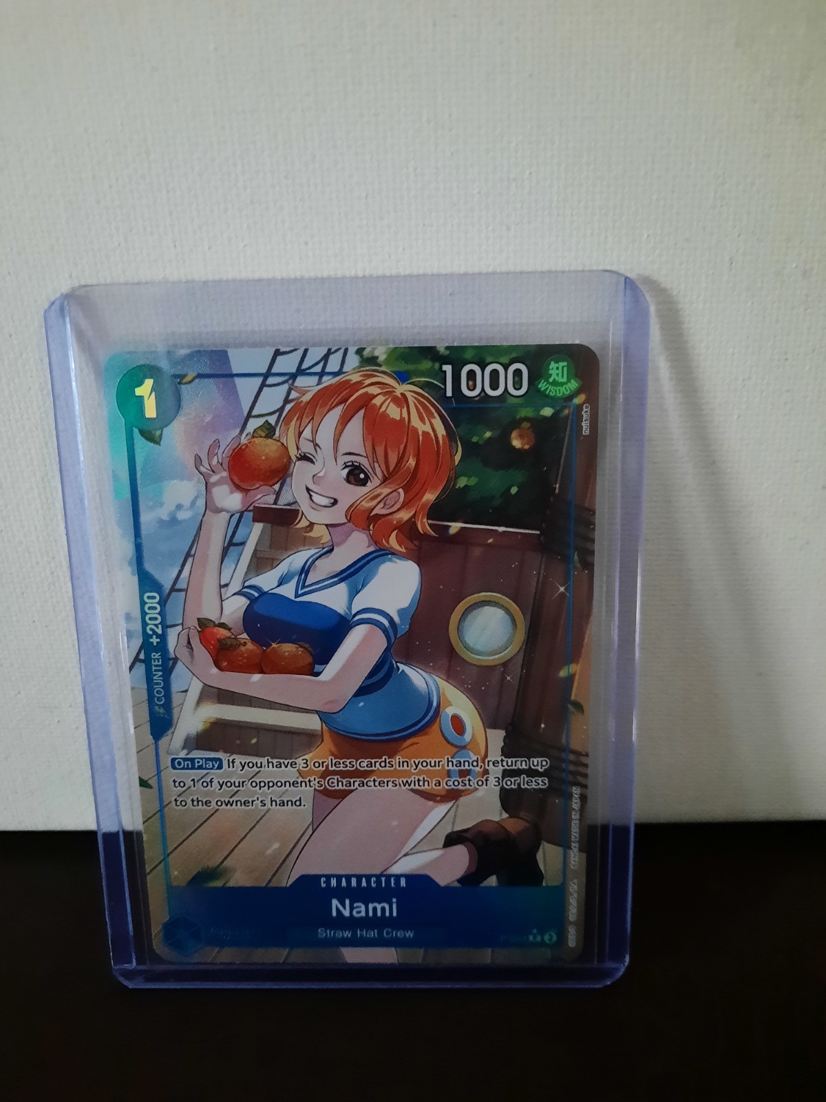 Nami P-053 Full Art One Piece TCG PRB-01 Premium Booster The Best English NM