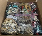 New Listing20lbs+ Lot of Vintage to Now WEARABLE Mixed Costume Jewelry Box Bulk Resale #2!