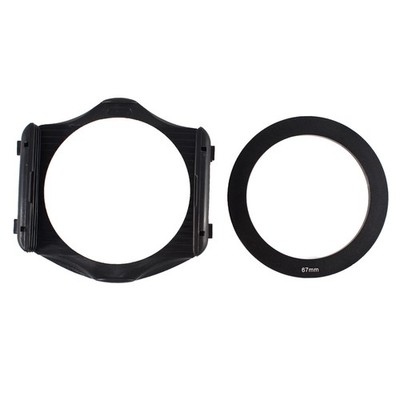 67mm Adapter Ring + 3-Slot Filter Halter für Cokin P Series DSLR SLR Kamera