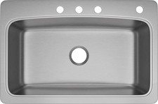 PROFLO PFSR1B332264 Bealeton 32-15/16" Drop In Single Basin - Stainless Steel