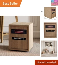 Versatile Space Heater with 12-Hour Timer & Remote - Effortless Heating Anywhere