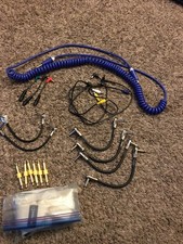 miscellaneous Patch Cables, and guitar accessories fairly like new condition