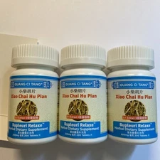 Guang Ci Tang / Bupleuri Relaxe / 3 Bottles 600 Tablets Total. Exp 10/26