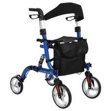 Walker for Seniors,Foldable Rollator Walker,Shock Absorption Rollator Chair