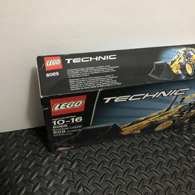 Lego Technic 8069 Backhoe Loader 2-in-1 Log Handler 2011 New Sealed