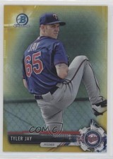 2017 Bowman Chrome Prospects Gold Refractor 46/50 Tyler Jay #BCP114 sh7
