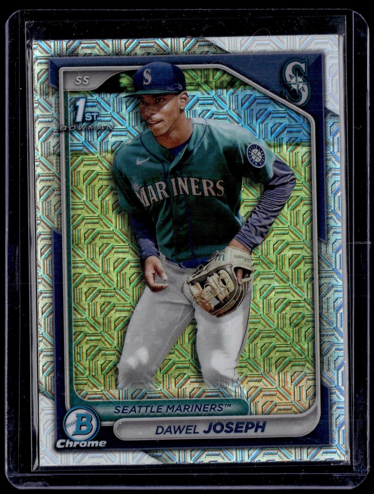 2024 Bowman Chrome #BCP-176 Dawel Joseph Prospects Mojo Refractors
